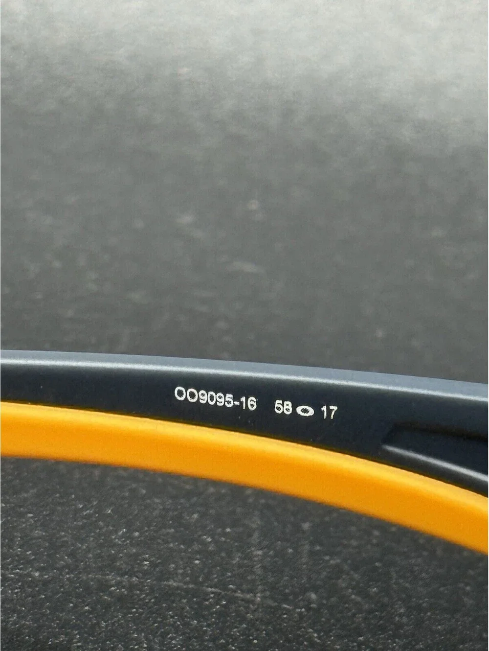 Oakley Scalpel Max Fear Bunker Blue/Fire Iridium Lenses OO9095-16